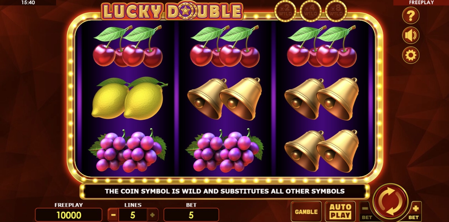 Lucky Double Slot Gameplay