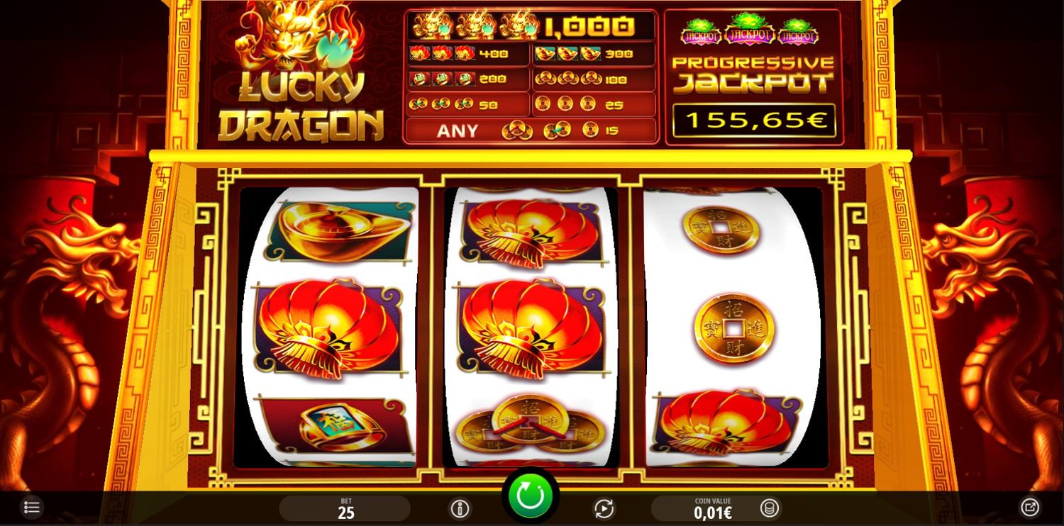 Lucky Dragon Slot Gameplay