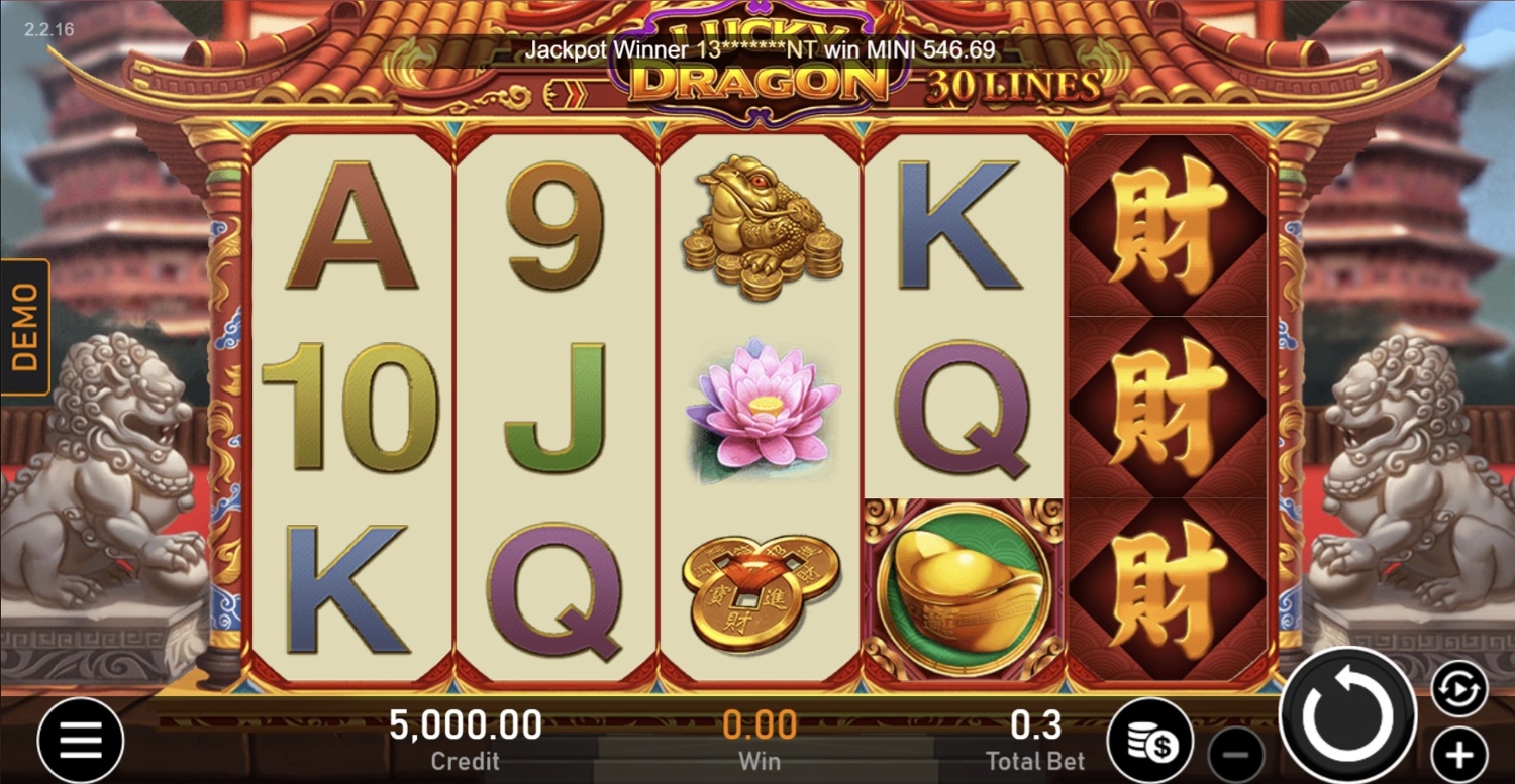 Lucky Dragon Slot Gameplay