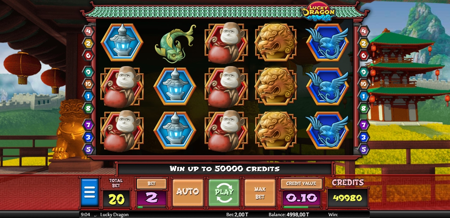 Lucky Dragon Slot Gameplay