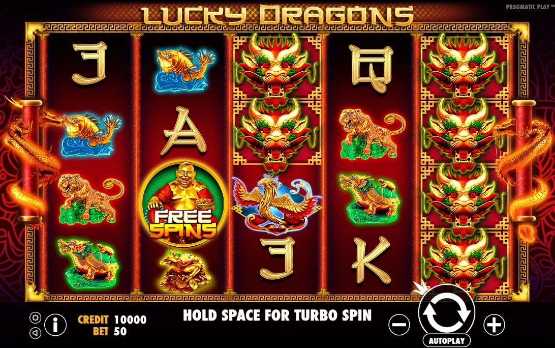 Lucky Dragons Slot Gameplay