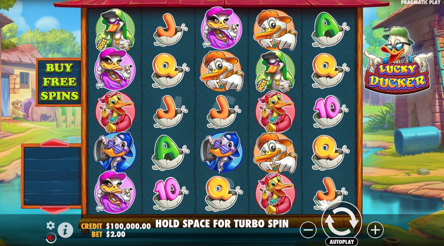Lucky Ducker Slot Gameplay