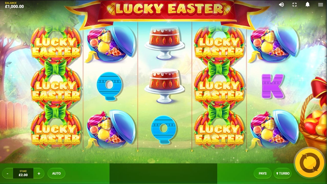 Lucky Easter Slot Gameplay