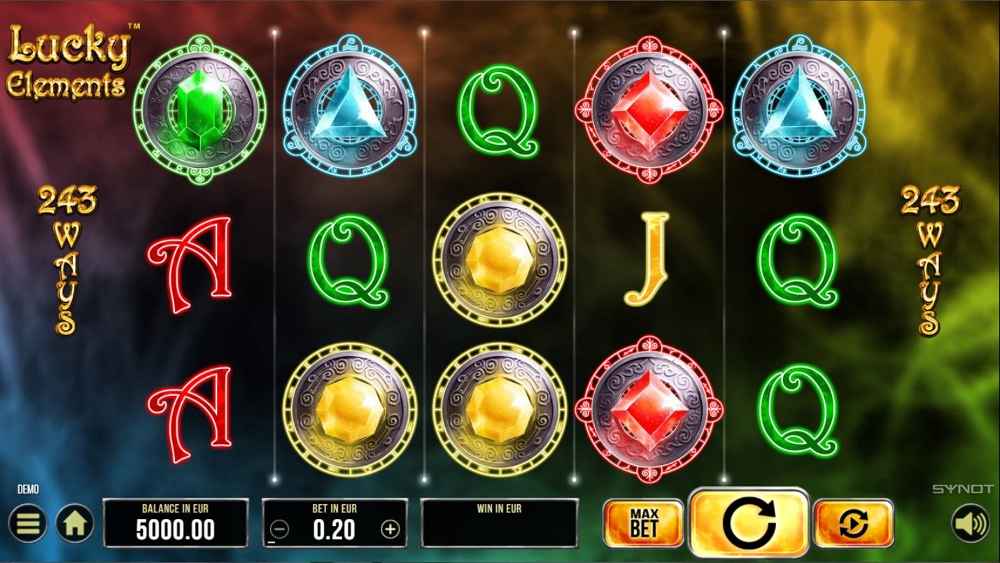 Lucky Elements Slot Gameplay