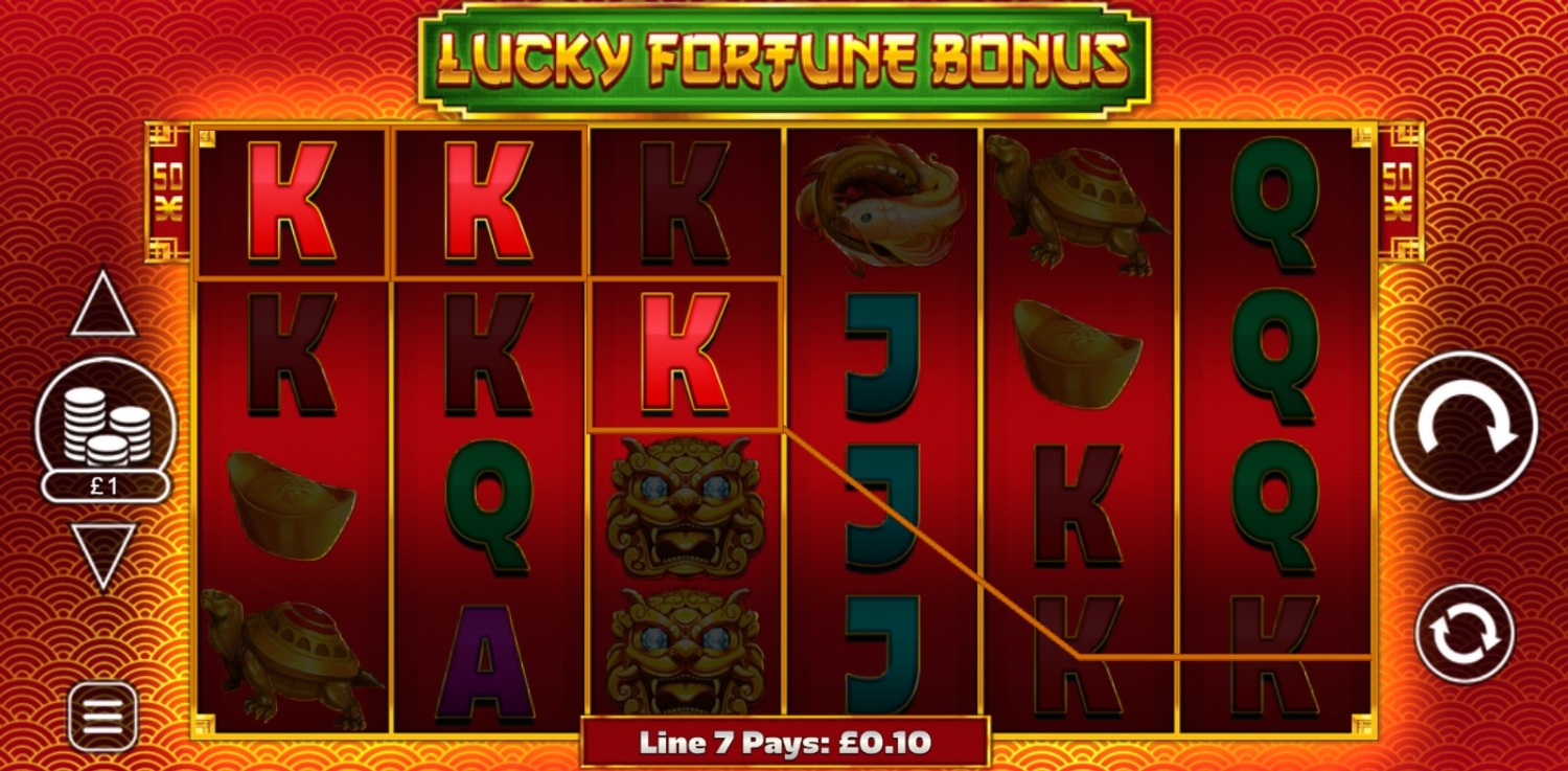 Lucky Fortune Bonus Slot Gameplay