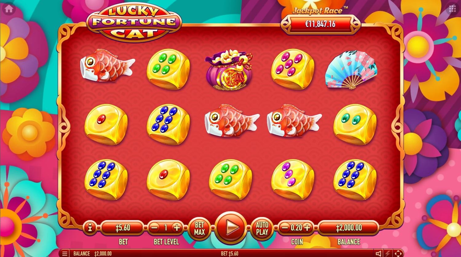 Lucky Fortune Cat Slot Gameplay