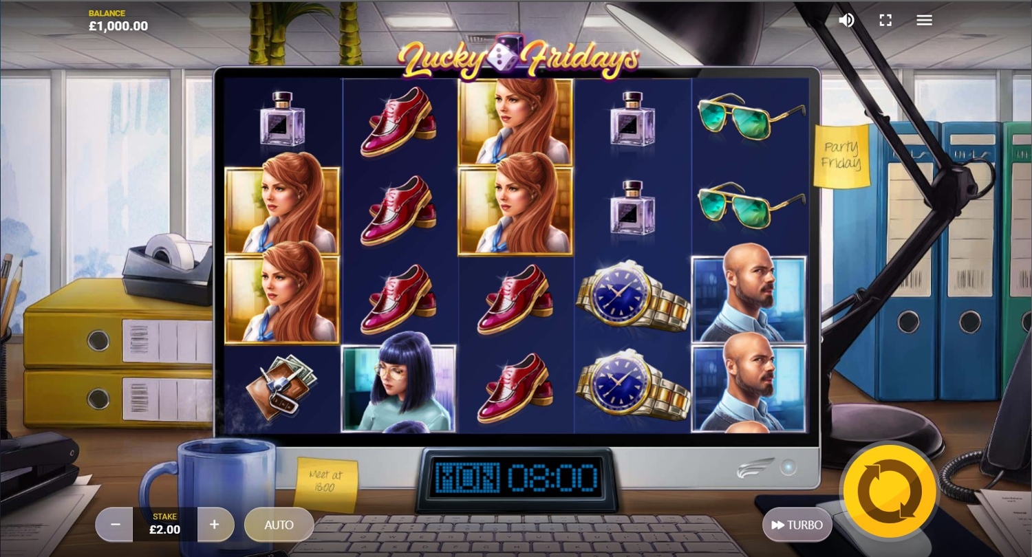 Lucky Fridays Slot Gameplay