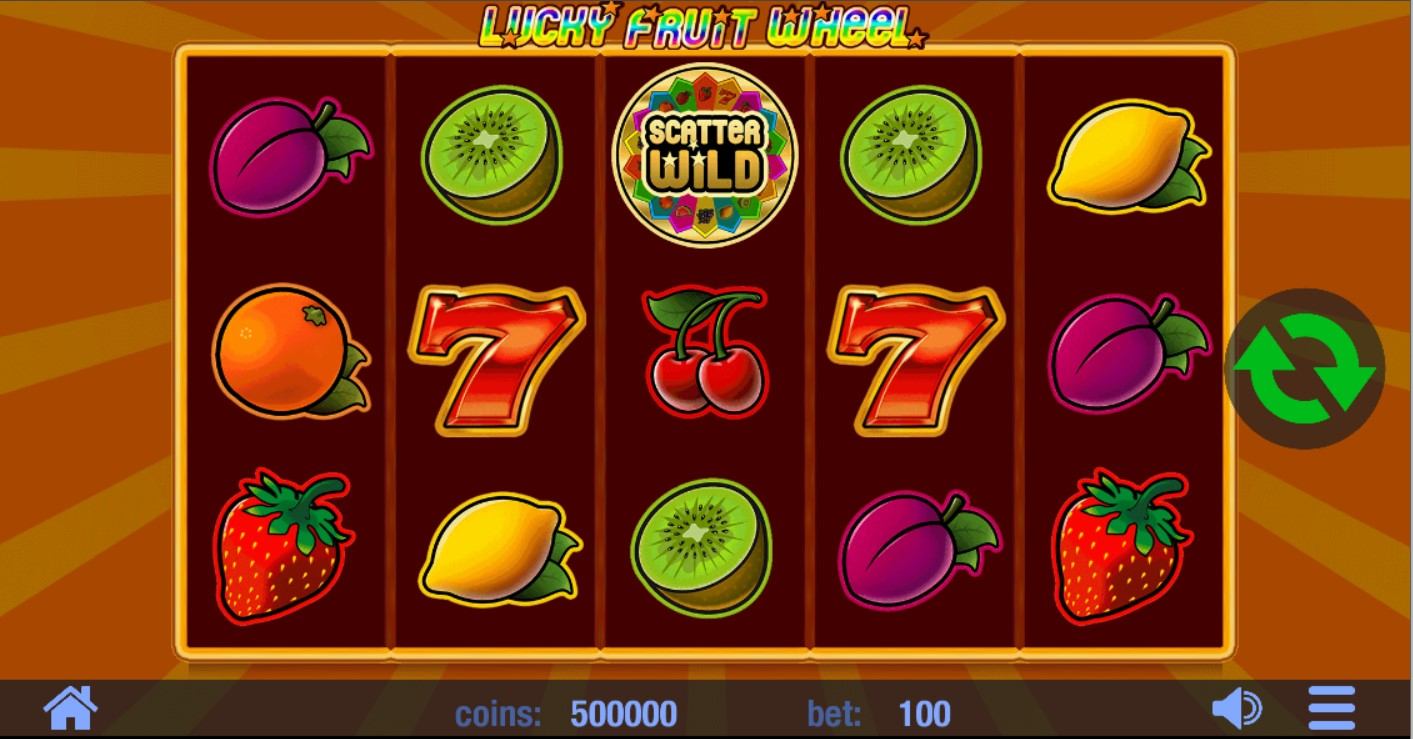 Lucky Fruit Wheel Slot Gameplay