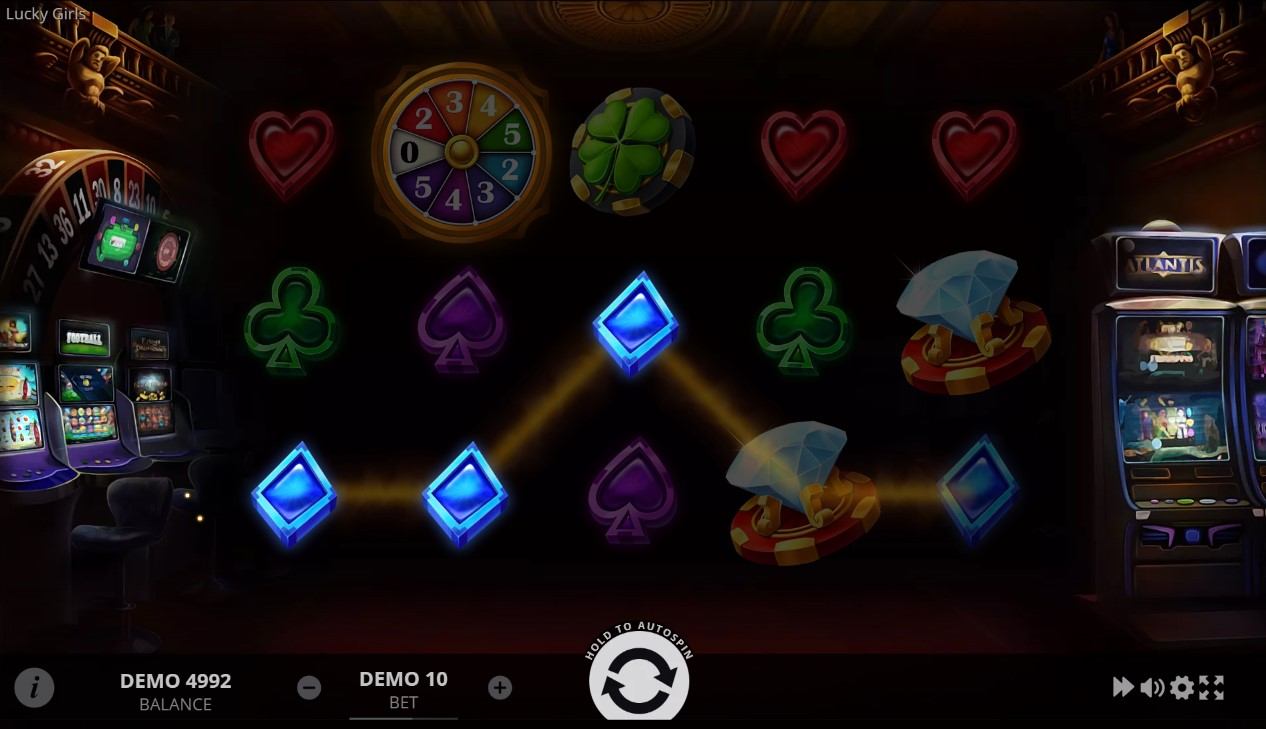 Lucky Girls Slot Gameplay