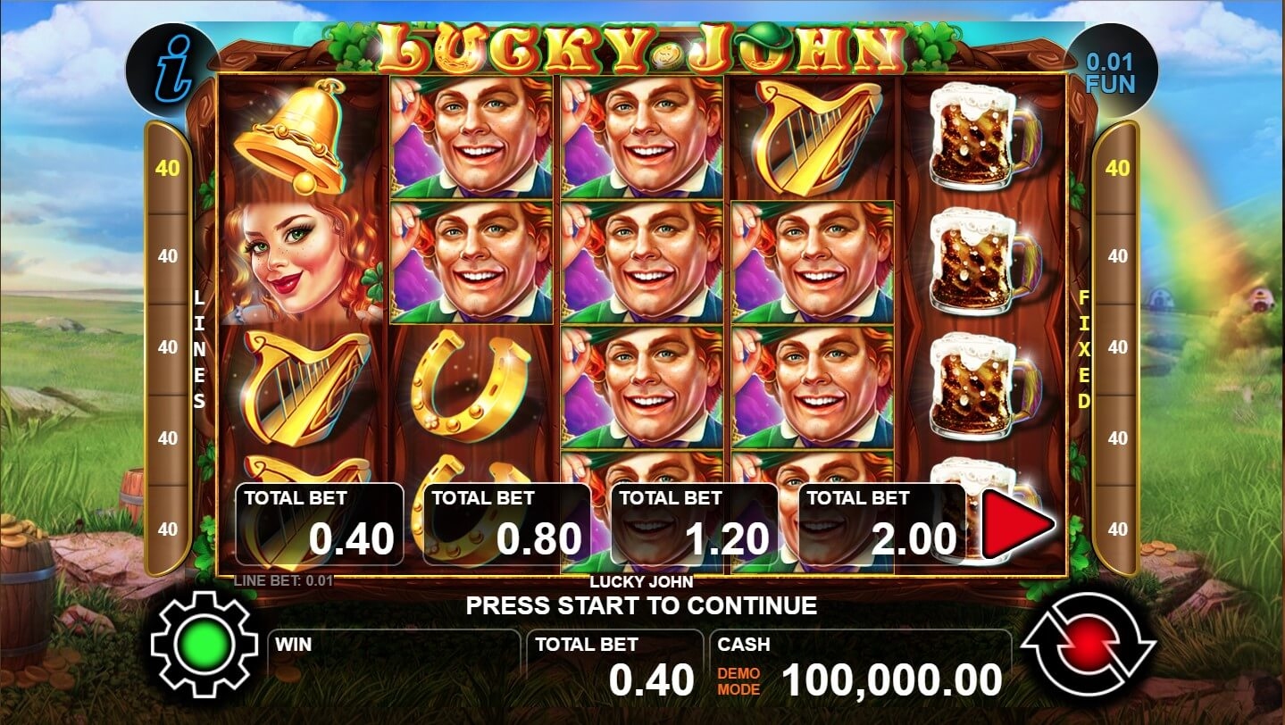 Lucky John Slot Gameplay