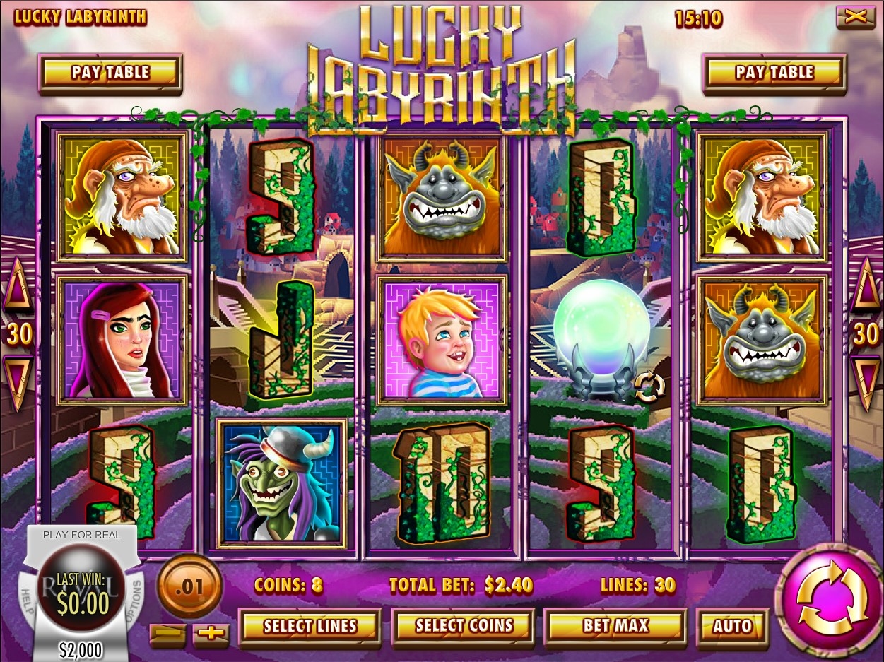 Lucky Labyrinth Slot Gameplay