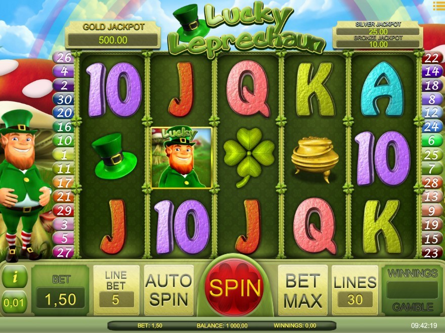 Lucky Leprechaun Slot Gameplay