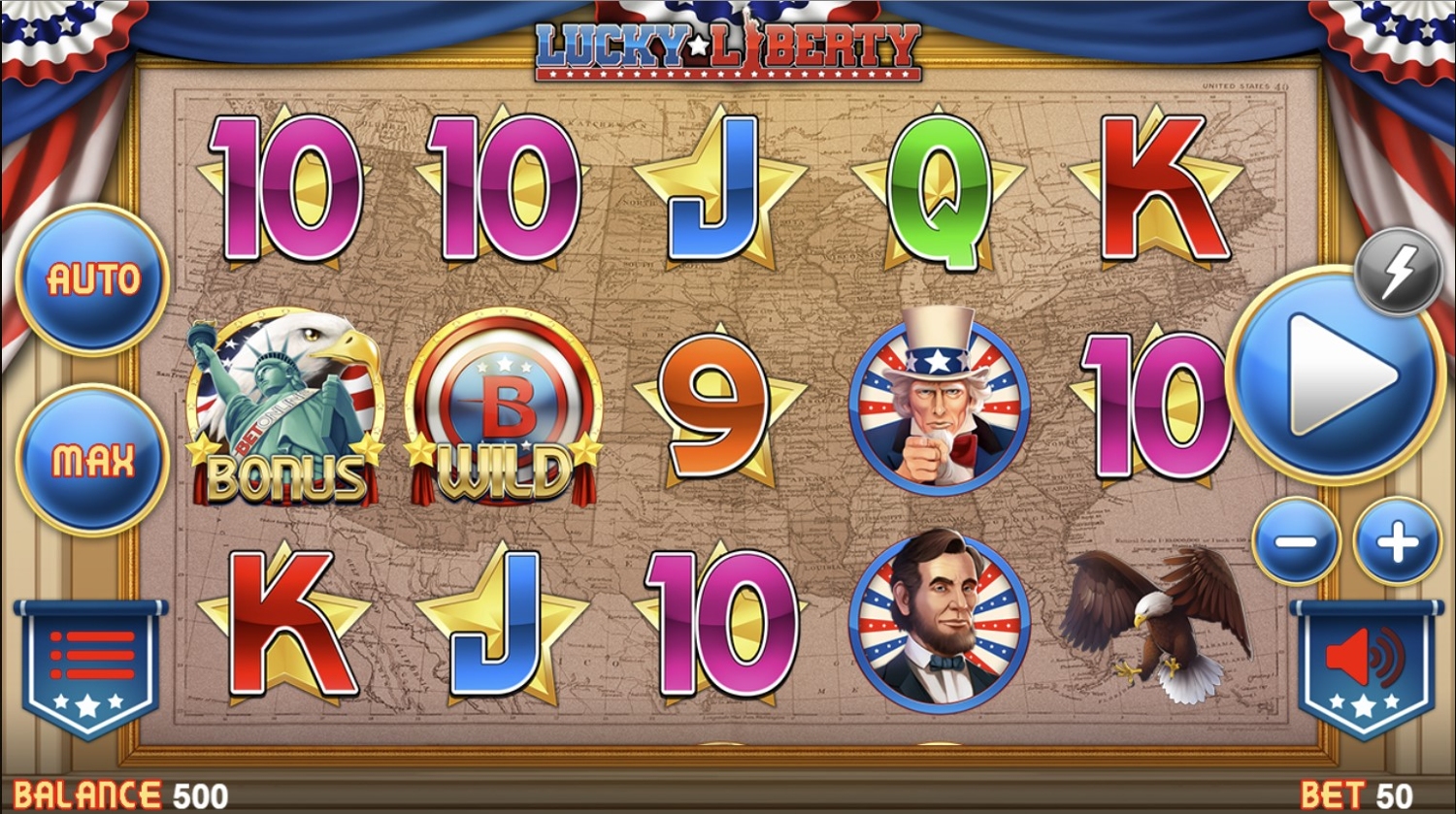 Lucky Liberty Slot Gameplay