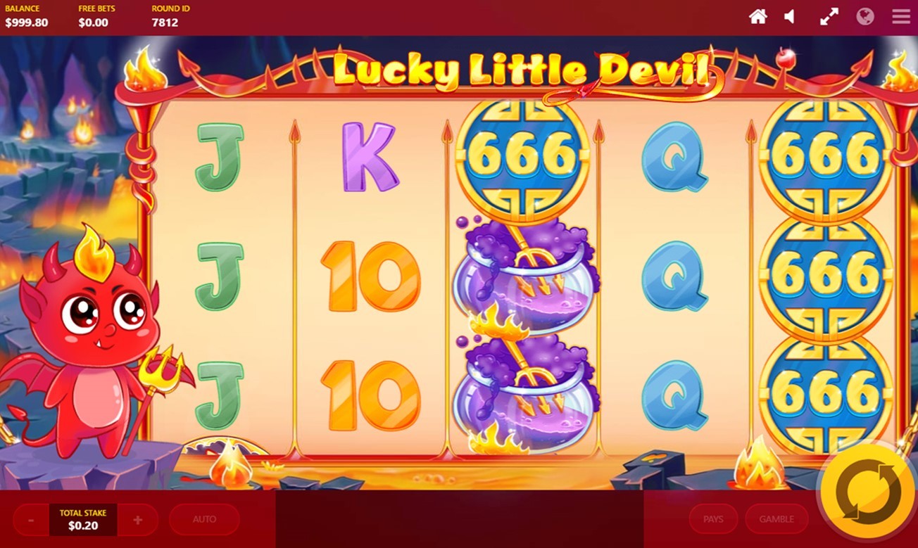 Lucky Little Devil Slot Gameplay