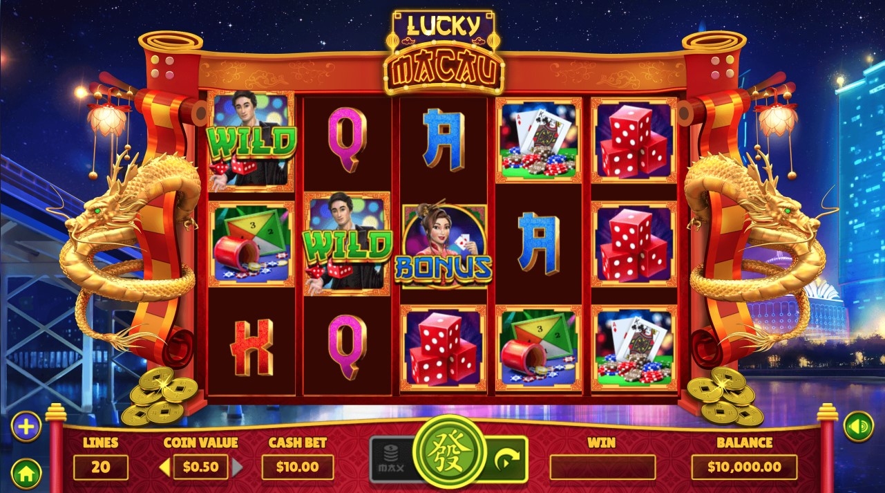 Lucky Macau Slot Gameplay