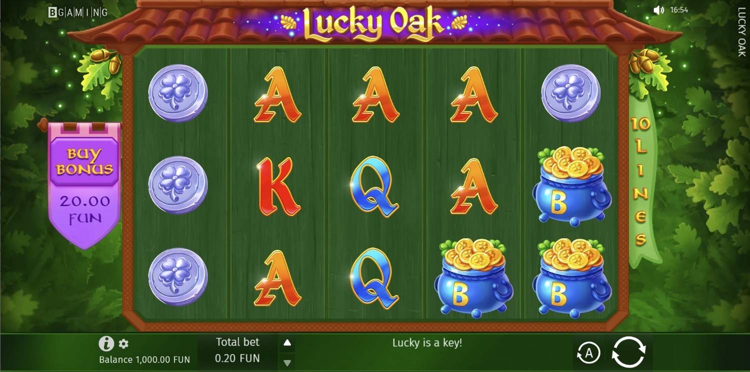 Lucky Oak Slot Gameplay