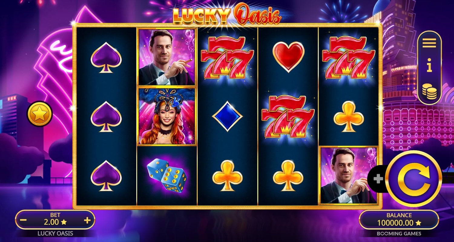 Lucky Oasis Slot Gameplay