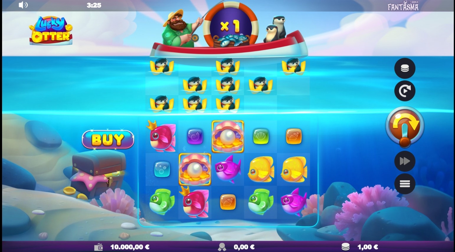 Lucky Otter Slot Gameplay