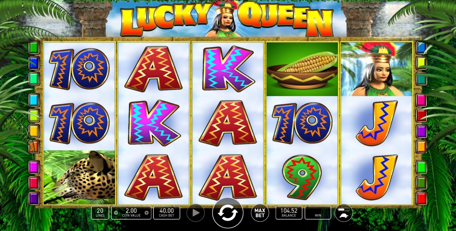 Lucky Queen Slot Gameplay