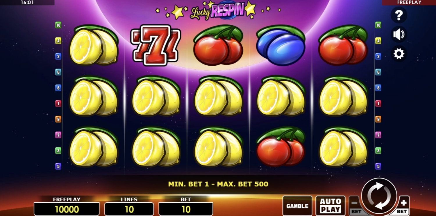 Lucky Respin Slot Gameplay