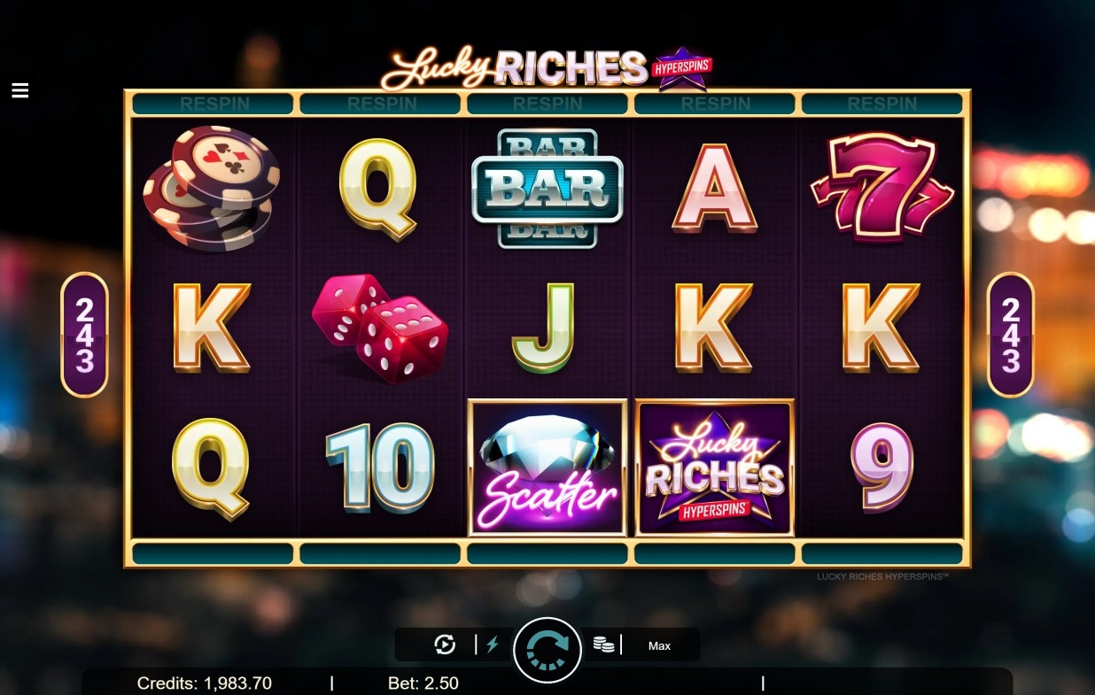 Lucky Riches Hyperspins Slot Gameplay