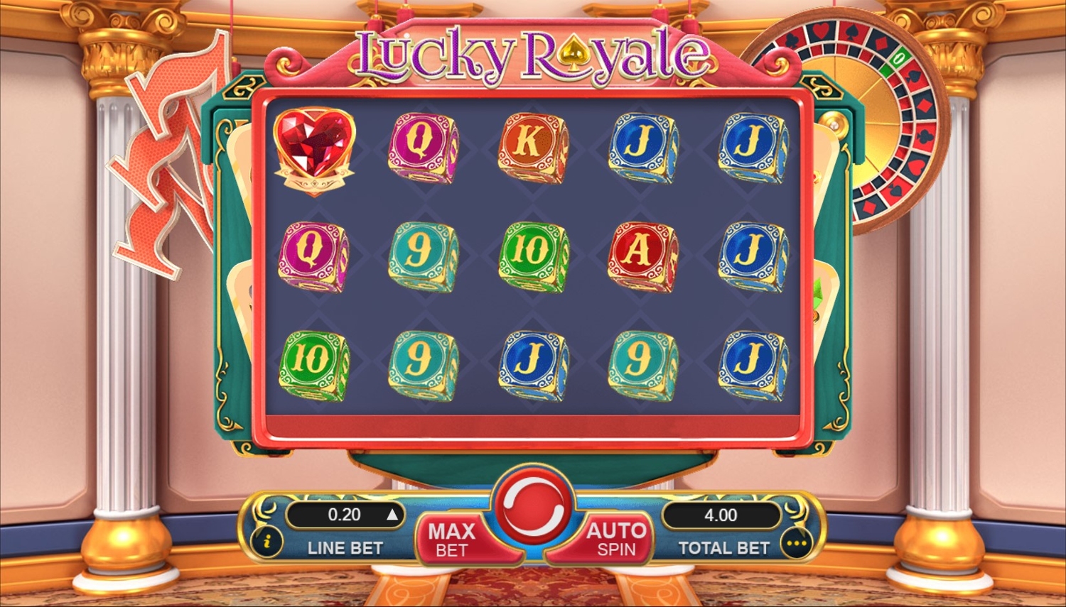 Lucky Royale Slot Gameplay