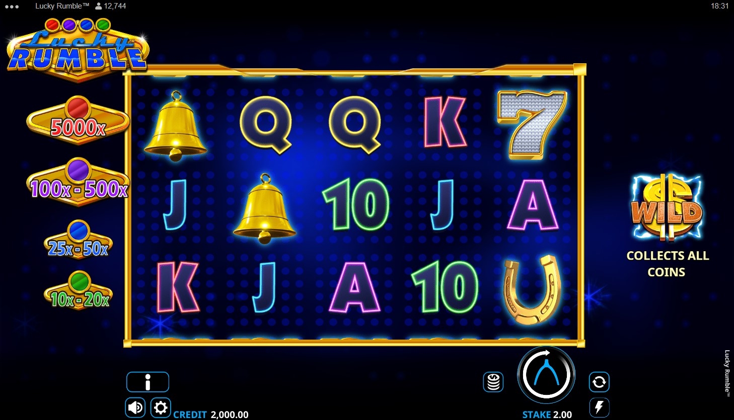 Lucky Rumble Slot Gameplay