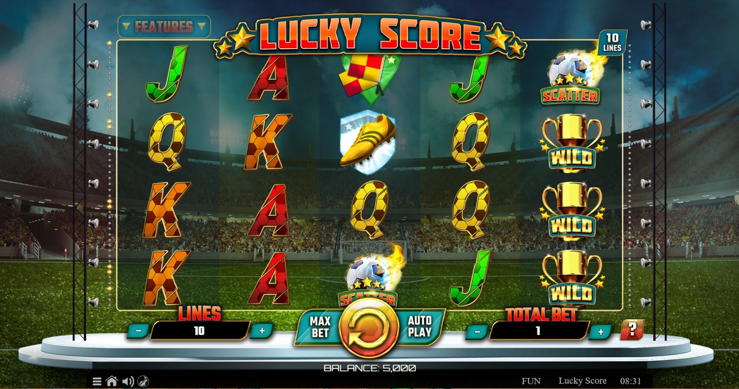 Lucky Score Slot Gameplay