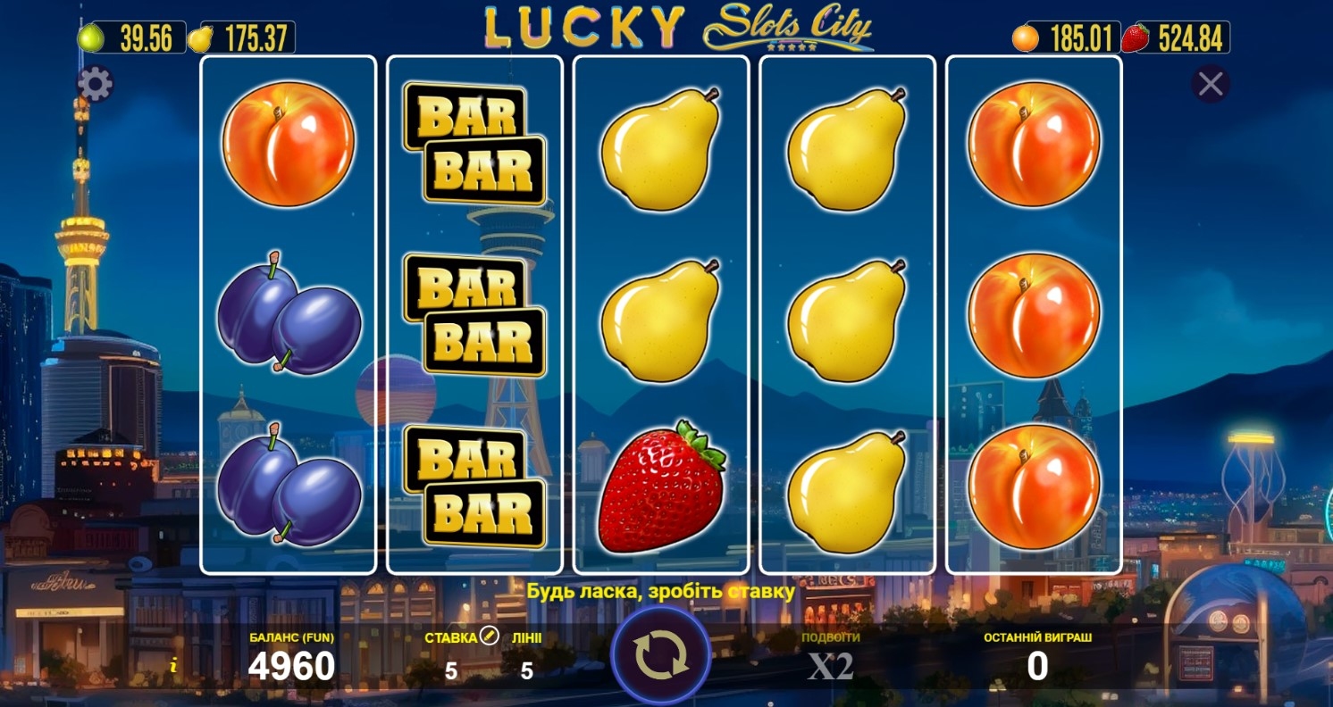 Lucky Slots City Slot Gameplay