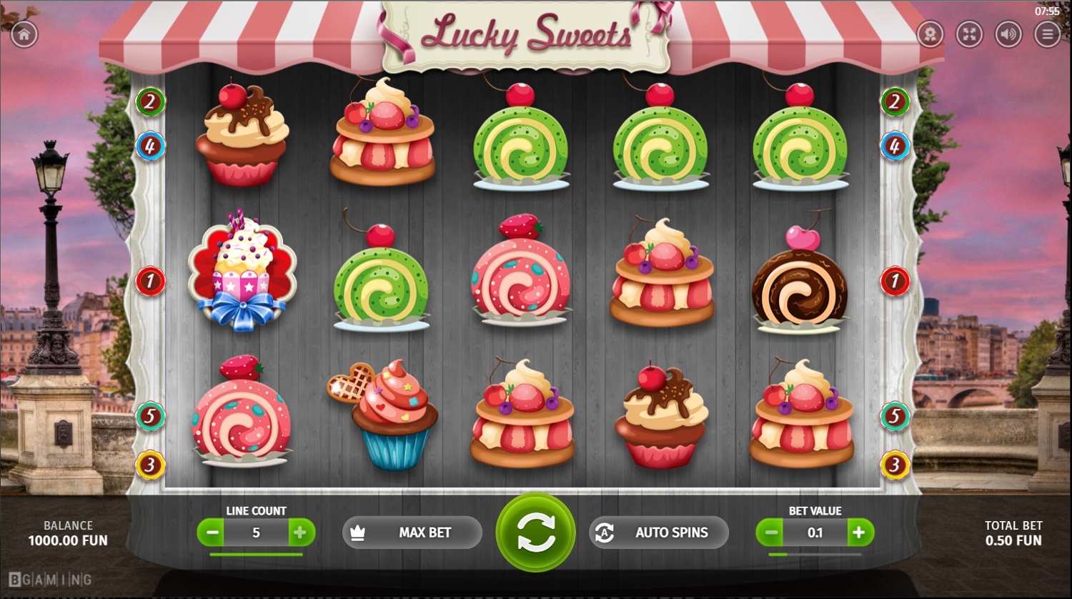 Lucky Sweets Slot Gameplay