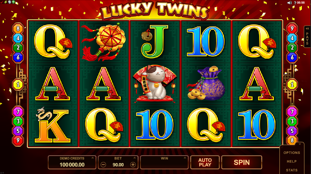 Lucky Twins Slot Gameplay