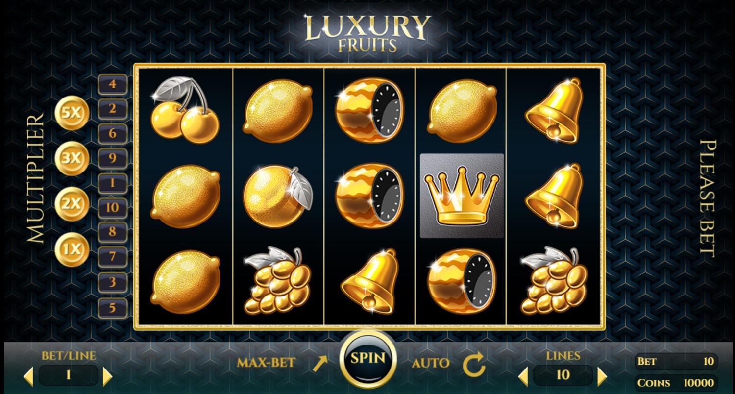Luxury Fruits Slot Gameplay