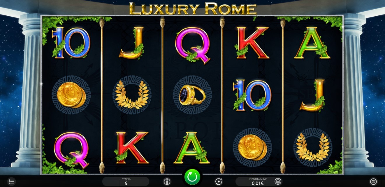 Luxury Rome Slot Gameplay