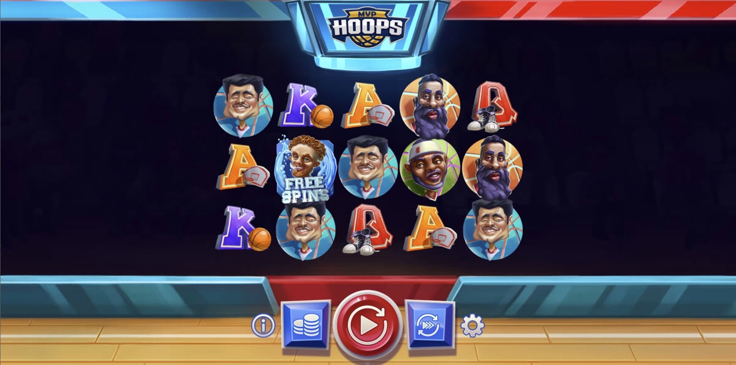 MVP Hoops Slot Gameplay