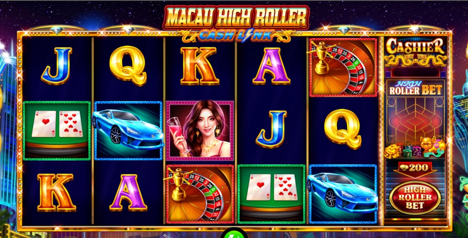 Macau High Roller Slot Gameplay