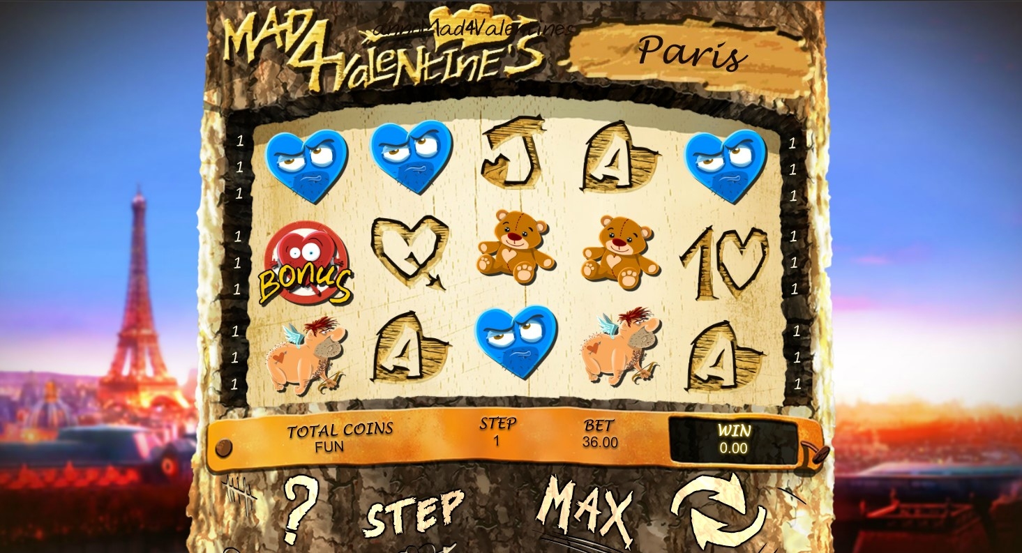 Mad 4 Valentine's Slot Gameplay