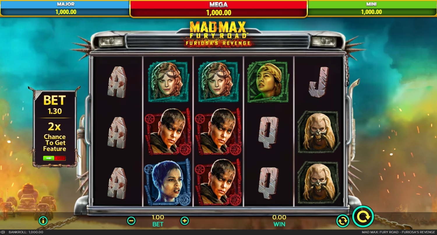 Mad Max: Fury Road - Furiosa's Revenge Slot Gameplay