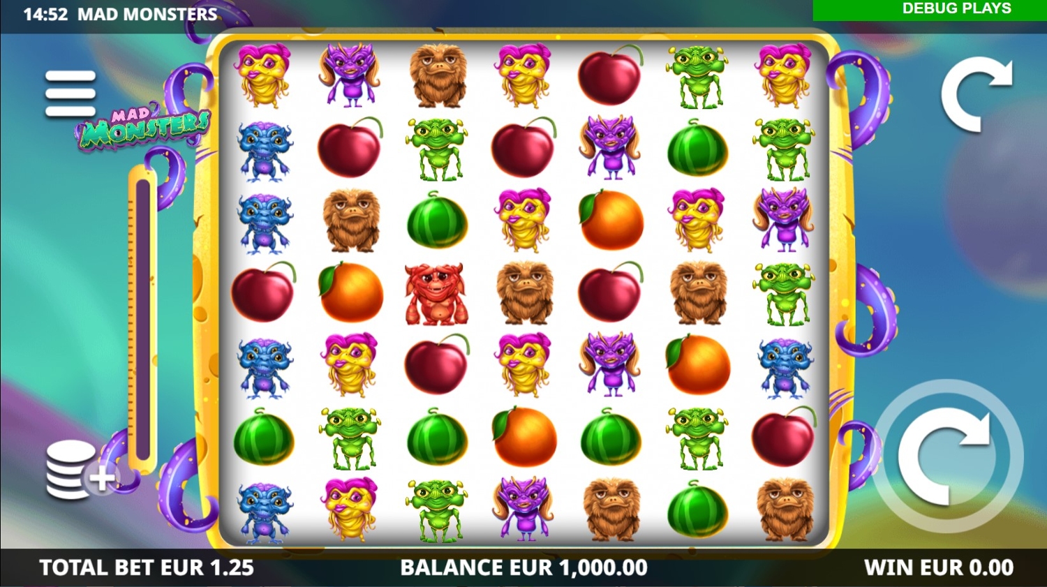 Mad Monsters Slot Gameplay