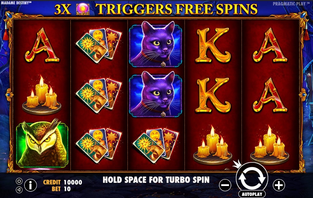 Madame Destiny Slot Gameplay