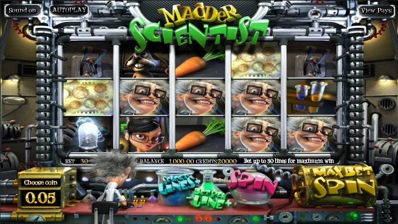 Madder Scientist Slot Gameplay