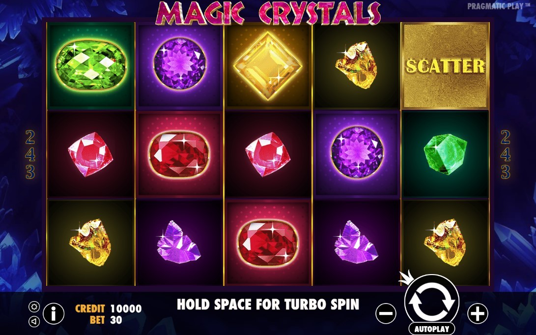 Magic Crystals Slot Gameplay