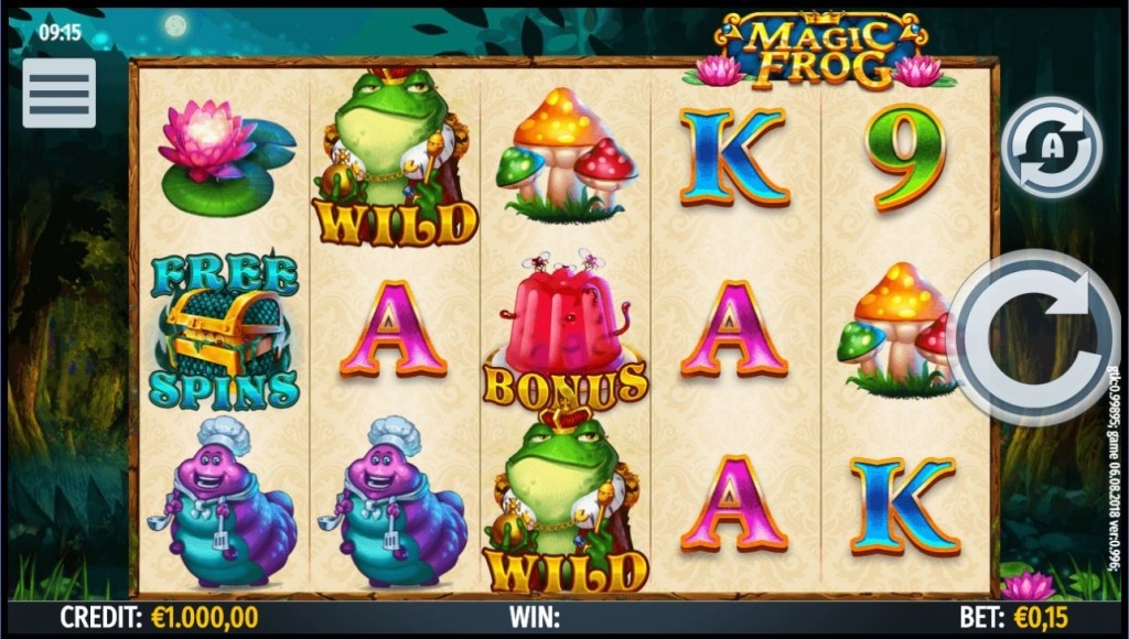 Magic Frog Slot Gameplay