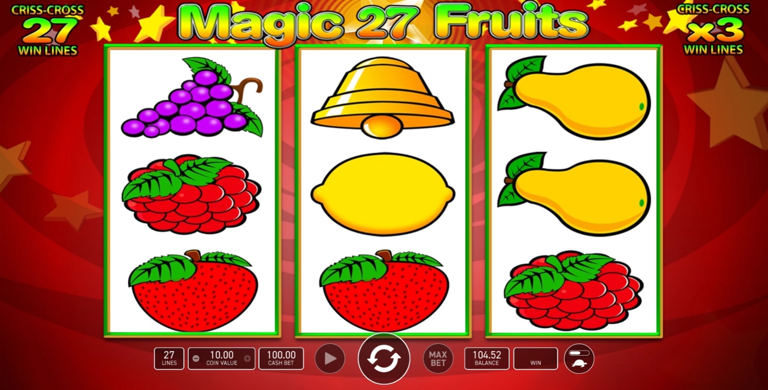 Magic Fruits 27 Slot Gameplay