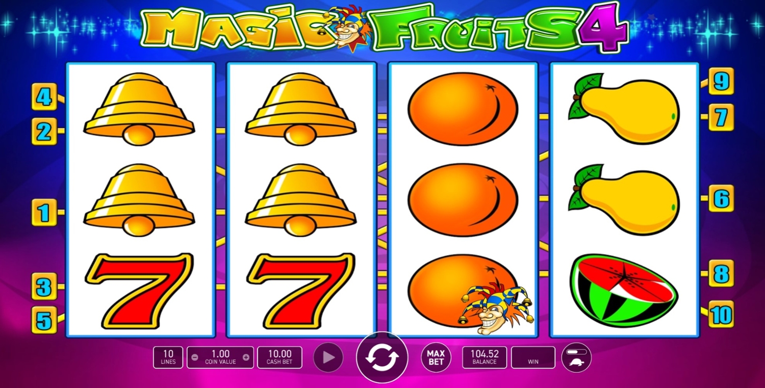 Magic Fruits 4 Slot Gameplay