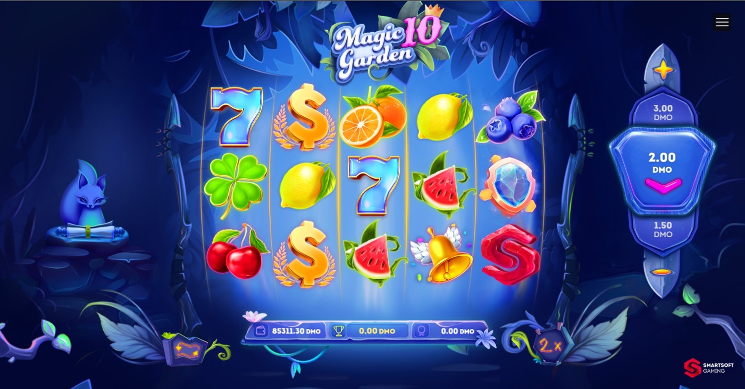 Magic Garden 10 Slot Gameplay