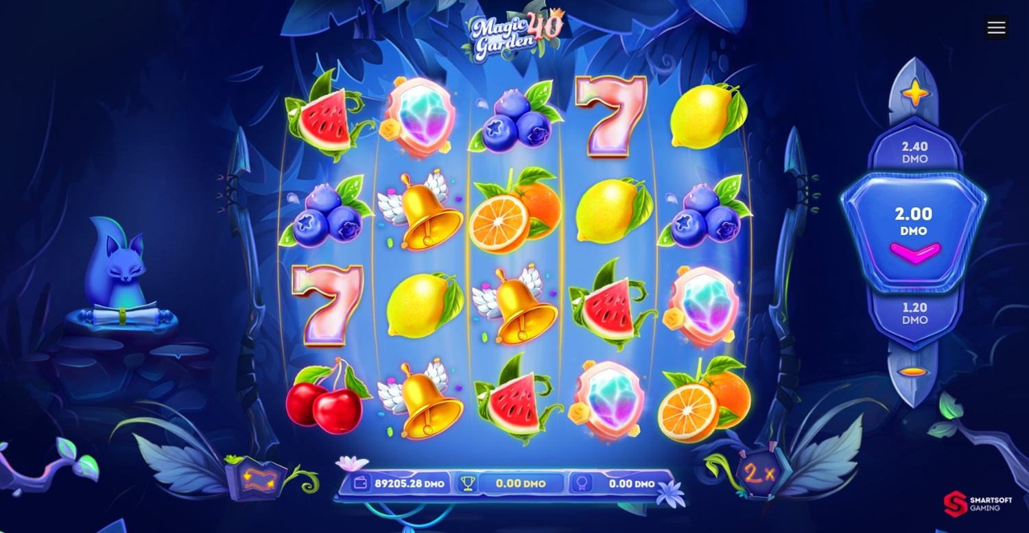 Magic Garden 40 Slot Gameplay