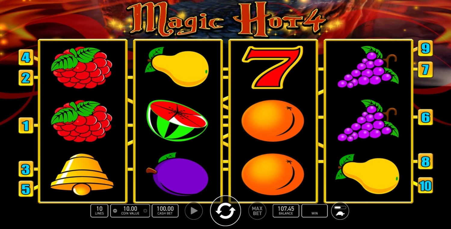 Magic Hot 4 Slot Gameplay
