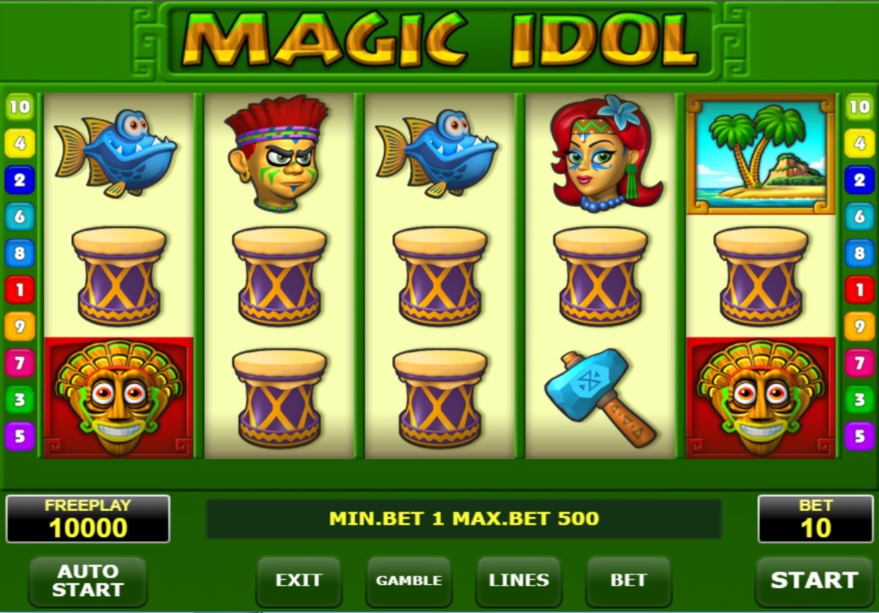 Magic Idol Slot Gameplay