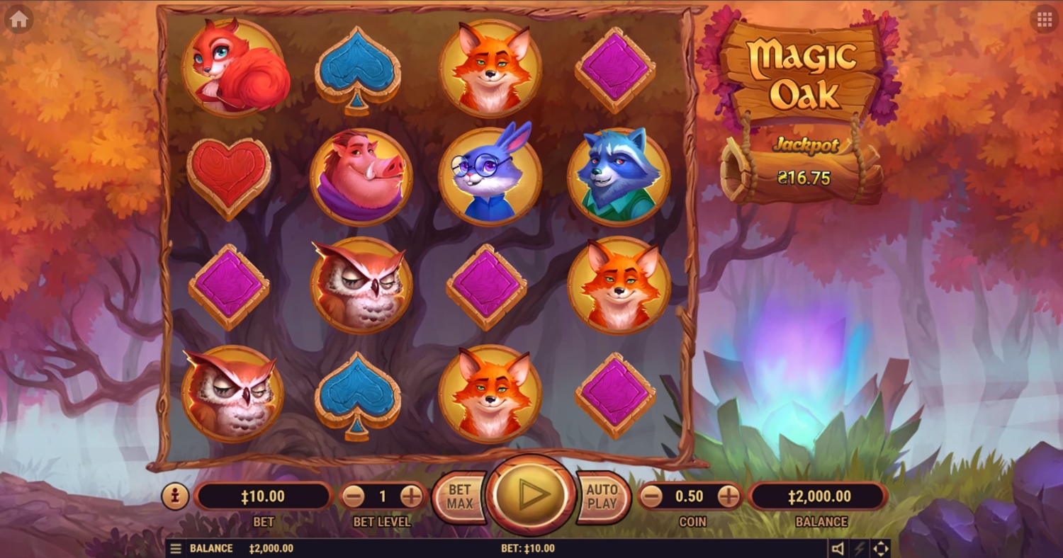 Magic Oak Slot Gameplay