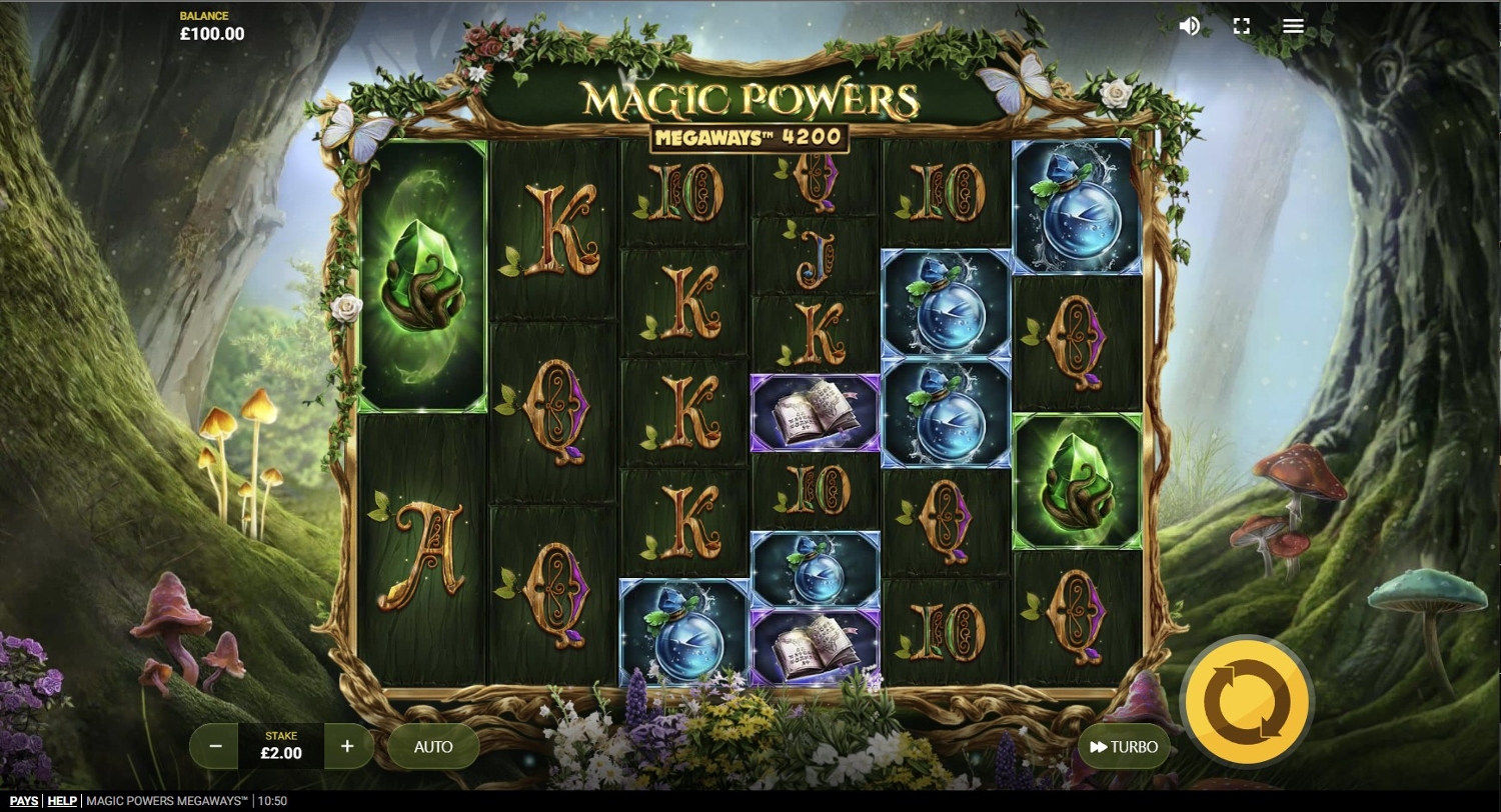 Magic Powers Megaways Slot Gameplay